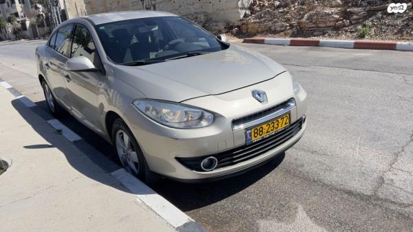 רנו פלואנס EX אוט' 2.0 (140 כ''ס) בנזין 2011 למכירה בירושלים