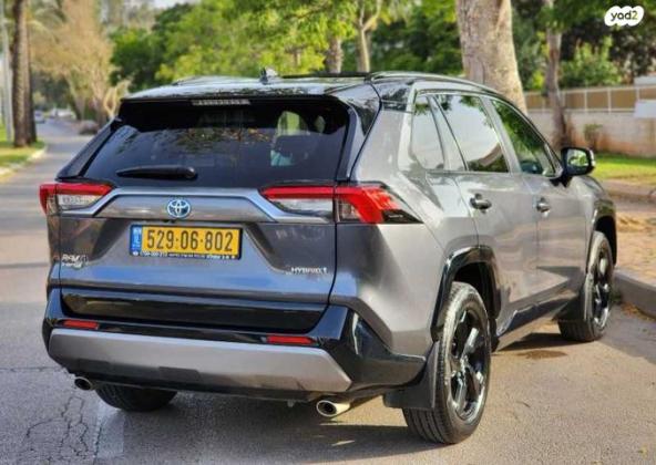 טויוטה RAV4 הייבריד E-motion Sky הייבריד אוט' 2.5 (178 כ''ס) בנזין 2021 למכירה בנתניה