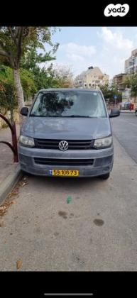 פולקסווגן טרנספורטר מסחרי/נוסעים Delivery Van קצר ידני דיזל 2.0 (84 כ''ס) דיזל 2011 למכירה במודיעין עילית