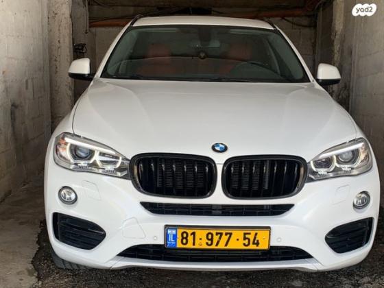 ב.מ.וו X6 4X4 XDRIVE30D Sport אוט' דיזל 3.0 (258 כ''ס) דיזל 2015 למכירה בזכריה