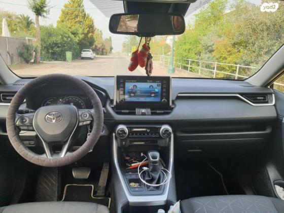 טויוטה RAV4 הייבריד E-xperience הייבריד 5 דל' אוט' 2.5 (178 כ''ס) בנזין 2022 למכירה בתלמי יחיאל