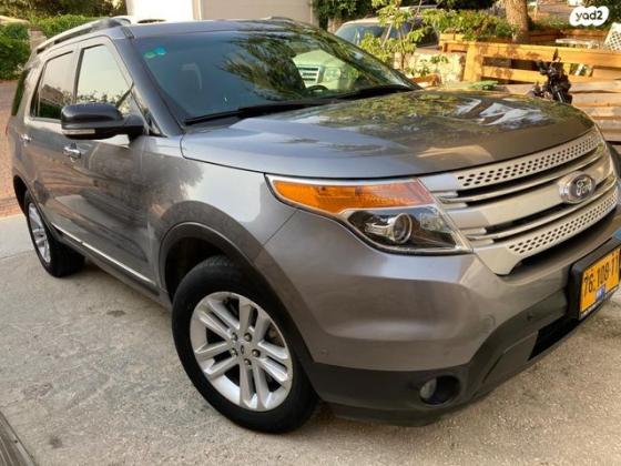 פורד אקספלורר 4X4 XLT אוט' 7 מק' 3.5 (290 כ''ס) בנזין 2014 למכירה בכפר ורדים