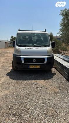 פיאט דוקאטו ארוך תא בודד + שלדה ידני דיזל 3.0 (157 כ''ס) דיזל 2012 למכירה בבאר יעקב