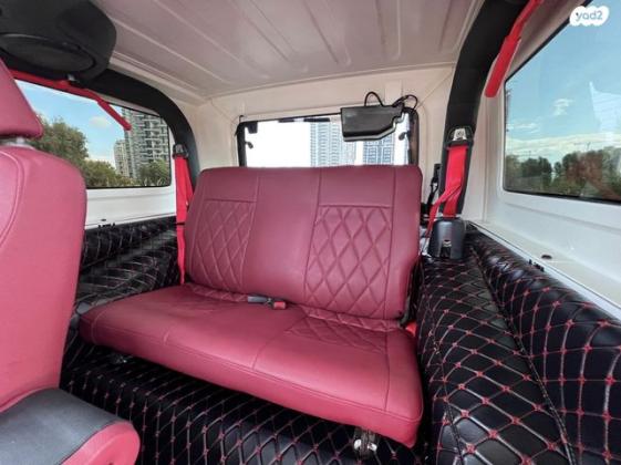 ג'יפ / Jeep רנגלר קצר 4X4 Sport אוט' 3.8 (196 כ''ס) בנזין 2009 למכירה בסביון