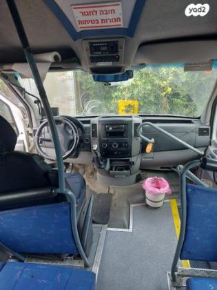 מרצדס ספרינטר היסעים 516 ידני דיזל 14 מק' טורבו דיזל 2011 למכירה במצפה
