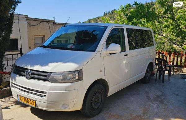 פולקסווגן טרנספורטר מסחרי/נוסעים Delivery Van קצר ידני דיזל 2.0 (84 כ''ס) דיזל 2014 למכירה בערערה