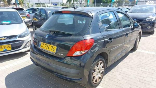 פיג'ו 207 Trendy אוט' 1.6 (120 כ"ס) בנזין 2010 למכירה בחולון