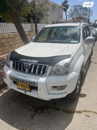 טויוטה לנד קרוזר ארוך 4X4 Luxury אוט' דיזל 8 מק' 3.0 (173 כ''ס) דיזל 2007 למכירה באשקלון