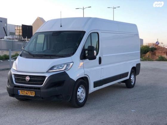 פיאט דוקאטו ארוך יורו 6 גבוה סגור ידני דיזל 3 מק' 2.3 (150 כ"ס) דיזל 2019 למכירה באבן יהודה