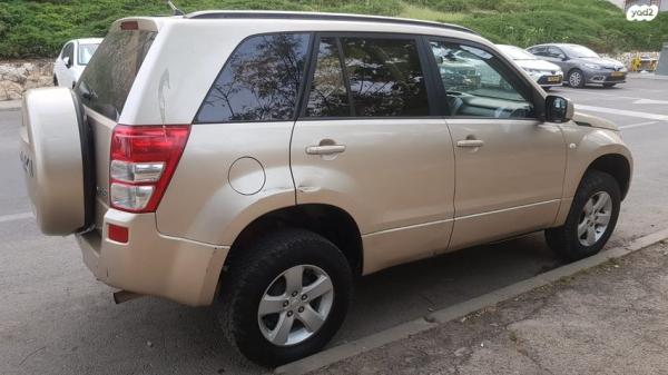 סוזוקי גרנד ויטרה 4X4 JLX אוט' 5 דל' 2.0 (140 כ''ס) בנזין 2008 למכירה בירושלים