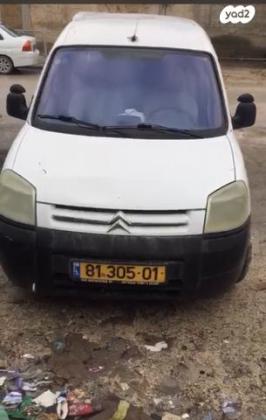 סיטרואן ברלינגו דור 1 (עד 2012) X ידני דיזל 5 מק' 4 דל' 1.9 (71 כ"ס) דיזל 2005 למכירה בירושלים