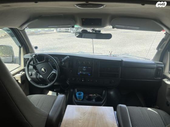 שברולט סוואנה קצר אוט' דיזל + חלונות 6.6 (240 כ''ס) דיזל 2015 למכירה בירושלים