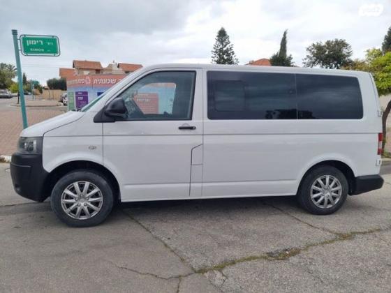 פולקסווגן טרנספורטר מסחרי/נוסעים Delivery Van קצר ידני דיזל 2.0 (84 כ''ס) דיזל 2013 למכירה ביבנה