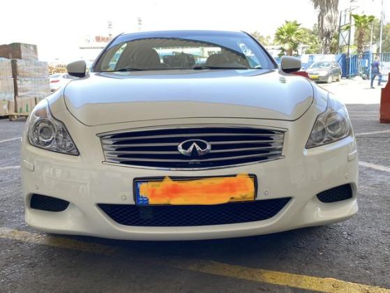 אינפיניטי G37 S קופה אוט' 3.7 (315 כ''ס) בנזין 2012 למכירה בתל אביב יפו