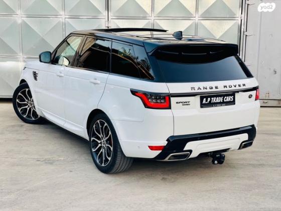 לנד רובר ריינג' רובר ספורט 4X4 HSE AB הייבריד אוט' בנזין 5 מק' 2.0 (404 כ''ס) היברידי חשמל / בנזין 2018 למכירה במשמר איילון