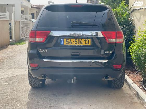 ג'יפ / Jeep גרנד צ'ירוקי 4X4 Limited אוט' דיזל 3.0 (241 כ''ס) דיזל 2012 למכירה בג'לג'וליה