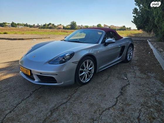 פורשה 718 בוקסטר S982 קבריולט אוט' 2.0 (300 כ"ס) ק'-2 בנזין 2020 למכירה בגינתון