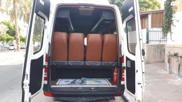 מרצדס ספרינטר היסעים 516 ידני דיזל טורבו דיזל 2014 למכירה בלוד