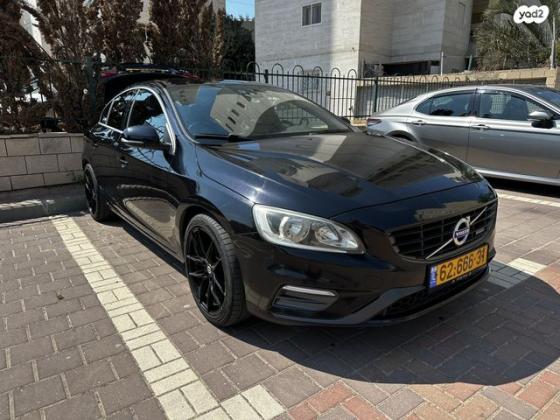 וולוו S60 T5 R-Design אוט' 2.0 (245 כ"ס) בנזין 2014 למכירה באשקלון