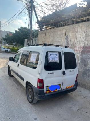 סיטרואן ברלינגו דור 1 (עד 2012) XN ידני דיזל 5 מק' 3 דל' 1.6 (75 כ"ס) [מתיחת פנים] דיזל 2012 למכירה בתל אביב יפו