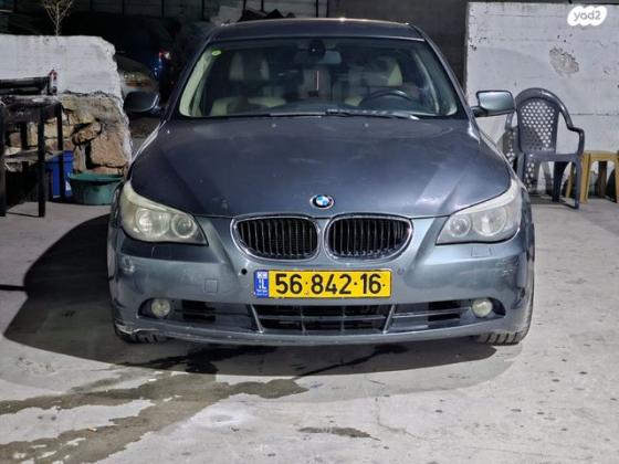 ב.מ.וו סדרה 5 530I אוט' 3.0 (231 כ''ס) בנזין 2004 למכירה בטמרה