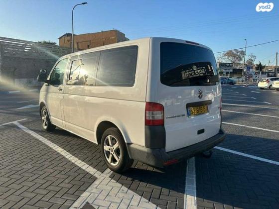 פולקסווגן טרנספורטר מסחרי/נוסעים Kombi קצר אוט' דיזל 2-3 מק' 3 דל' 2.0 (140 כ"ס) דיזל 2015 למכירה באשקלון