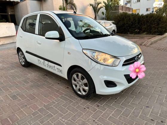 יונדאי i10 Inspire אוט' 1.1 (69 כ"ס) בנזין 2012 למכירה בבאר שבע