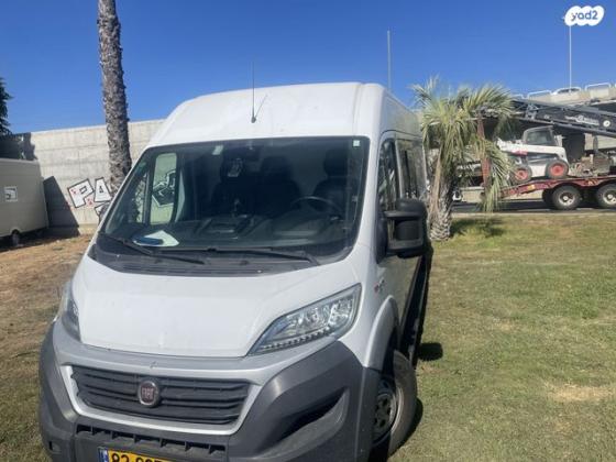 פיאט דוקאטו ארוך גבוה סגור ידני דיזל 3 מק' 2.3 (130 כ"ס) דיזל 2017 למכירה בתל אביב יפו