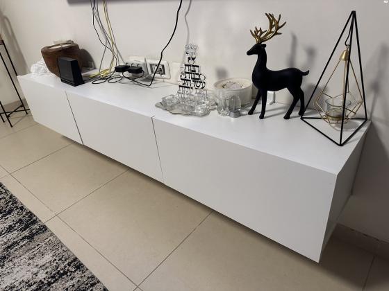 מזנון צף מעלף בצבע לבן מידה-1