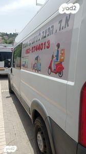 פיאט דוקאטו ארוך גבוה סגור ידני דיזל 3 מק' 2.3 (130 כ"ס) דיזל 2017 למכירה בירושלים