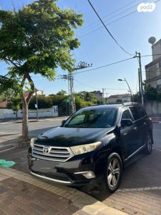 טויוטה היילנדר 4X4 Limited אוט' 5 דל' 3.5 (270 כ''ס) בנזין 2012 למכירה בהרצליה