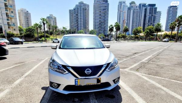 ניסאן סנטרה SR אוט' 1.8 (130 כ"ס) בנזין 2017 למכירה בבת ים