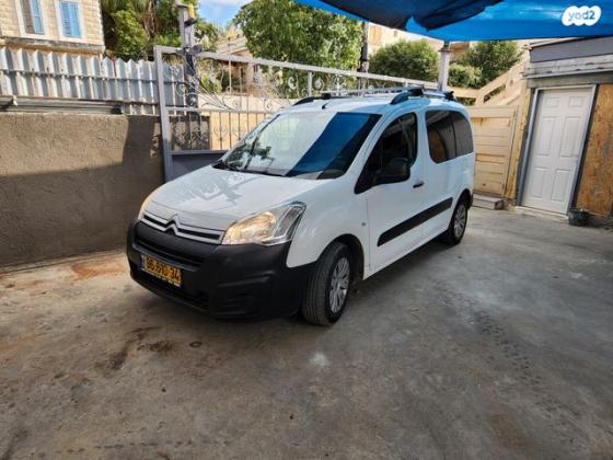סיטרואן ברלינגו דור 2 (2008-2019) Comfort ידני דיזל 4 דל' 1.6 (75 כ"ס) דיזל 2016 למכירה בג'וליס