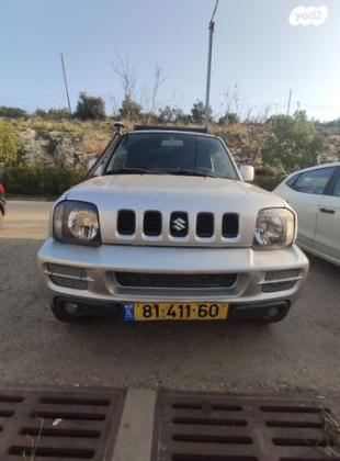 סוזוקי ג'ימני 4X4 JLX-L אוט' 1.3 (85 כ''ס) בנזין 2007 למכירה באבני חפץ