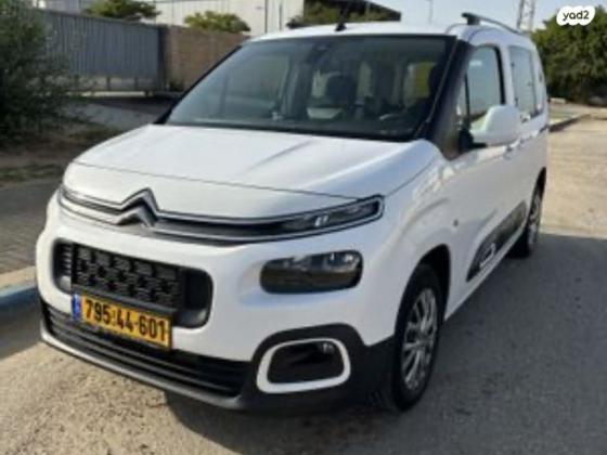 סיטרואן ברלינגו דור 3 (2018 ואילך) Shine אוט' דיזל 5 מק' 1.5 (130 כ''ס) דיזל 2020 למכירה בקרית עקרון