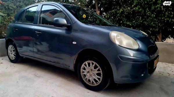 ניסאן מיקרה Visia אוט' 1.2 (80 כ''ס) בנזין 2012 למכירה בכפר כנא