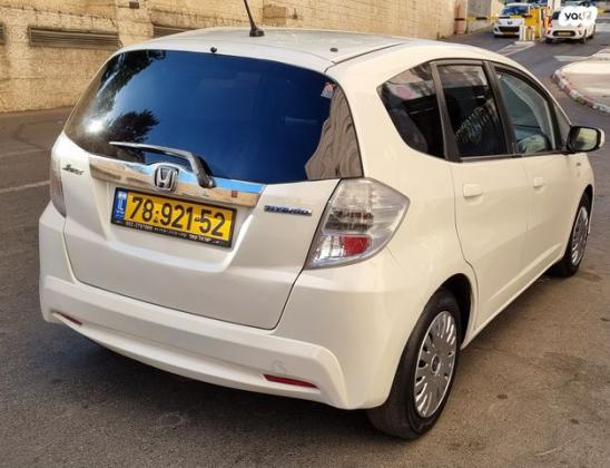 הונדה ג'אז הייבריד הייבריד אוט' 1.3 (102 כ''ס) בנזין 2013 למכירה בירושלים