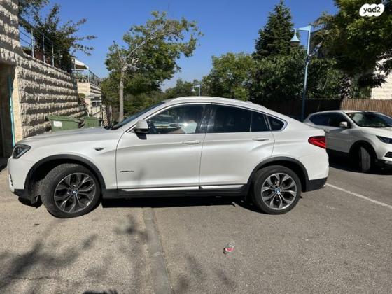 ב.מ.וו X4 4X4 XDRIVE28I Sport אוט' 2.0 (245 כ''ס) בנזין 2017 למכירה בירושלים