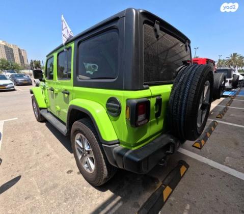 ג'יפ / Jeep רנגלר ארוך 4X4 Unlimited Sahara אוט' 5 דל' 2.0 (272 כ''ס) בנזין 2022 למכירה בראשון לציון