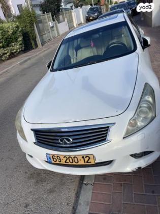 אינפיניטי G37 אוט' 3.7 (315 כ''ס) בנזין 2013 למכירה בנתניה