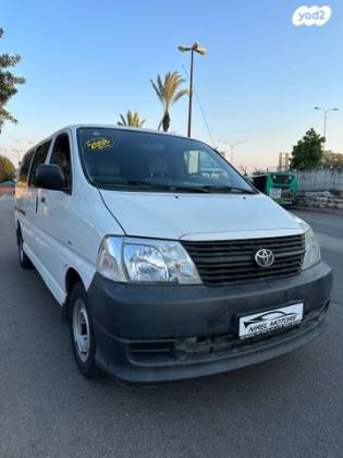 טויוטה הייאס ארוך STD ידני דיזל 2.5 (117 כ''ס) דיזל 2008 למכירה בחולון