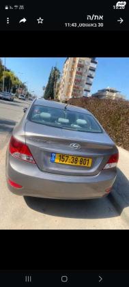 יונדאי i25 Inspire אוט' 1.4 (100 כ''ס) בנזין 2017 למכירה בחולון