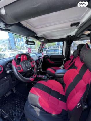 ג'יפ / Jeep רנגלר קצר 4X4 Sport אוט' 3.6 (280 כ''ס) בנזין 2017 למכירה בפתח תקווה