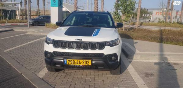 ג'יפ / Jeep קומפאס 4X4 Trailhawk הייבריד אוט' 1.4 (240 כ''ס) היברידי חשמל / בנזין 2022 למכירה בחבר