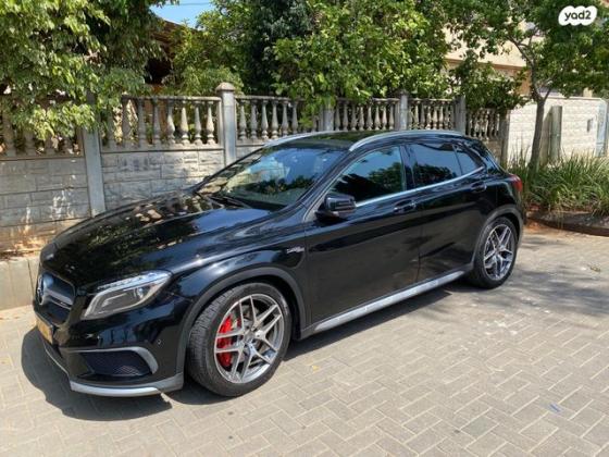 מרצדס GLA 4X4 GLA45 4MATIC AMG אוט' 2.0 (360 כ''ס) בנזין 2015 למכירה בפתח תקווה