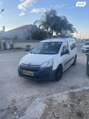 סיטרואן ברלינגו דור 2 (2008-2019) Comfort ידני דיזל 4 דל' 1.6 (75 כ"ס) דיזל 2016 למכירה באשקלון
