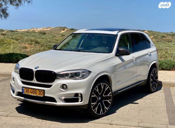 ב.מ.וו X5 4X4 XDRIVE40E Exclusiv היבריד אוט' 5מ 2.0(313כ''ס) היברידי חשמל / בנזין 2017 למכירה בנתניה