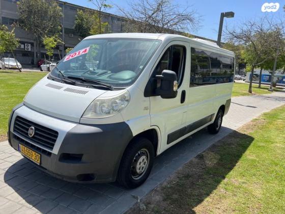 פיאט דוקאטו קצר/בינוני ידני דיזל 3 מק' 2 דל' 2.3 (130 כ''ס) דיזל 2014 למכירה בתל אביב יפו