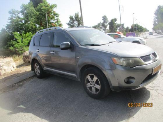 מיצובישי אאוטלנדר 4X4 Comfort אוט' 7 מק' 2.4 (170 כ''ס) [2007-2009] בנזין 2008 למכירה בירושלים