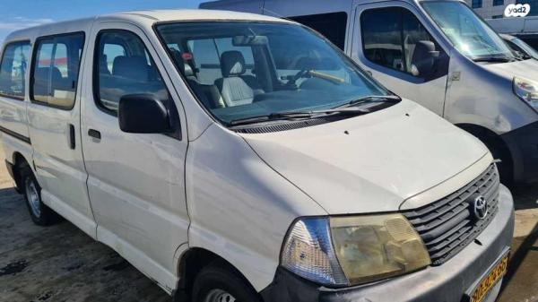 טויוטה הייאס קצר STD ידני דיזל 2.5 (117 כ"ס) דיזל 2008 למכירה בראשון לציון